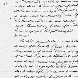 [Document, 1779 January 12]