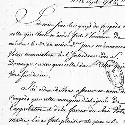 [Document, 1785 September 12]