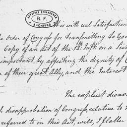[Document, 1779 January 13]