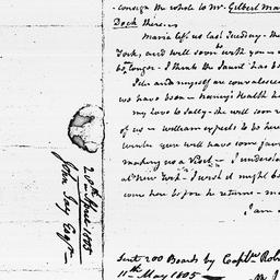 [Document, 1805 April 28]