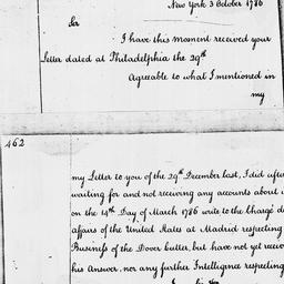 [Document, 1786 October 03]