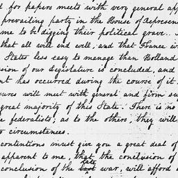 [Document, 1796 April 18]