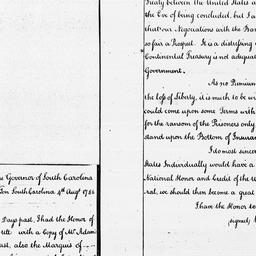 [Document, 1786 August 04]