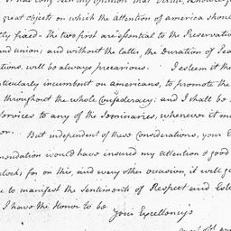 [Document, 1783 March 4]
