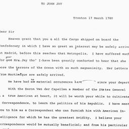 [Document, 1780 March 17]