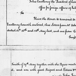 [Document, 1786 July 19]
