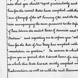 [Document, 1786 June 15]