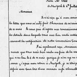 [Document, 1786 July 06]