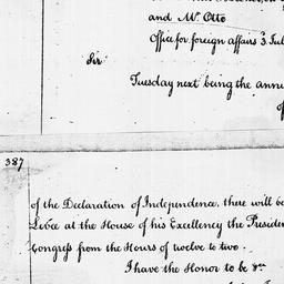 [Document, 1786 July 03]