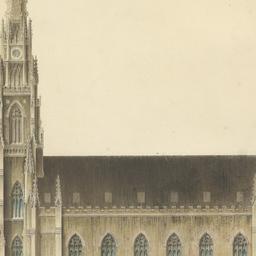 Drawings for unbuilt church...