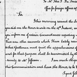 [Document, 1786 May 19]