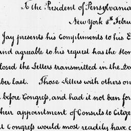 [Document, 1787 February 08]