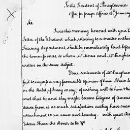 [Document, 1787 January 12]