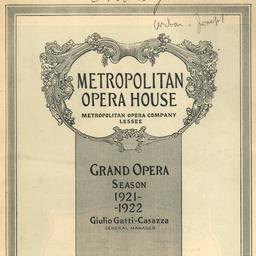 Metropolitan Opera House. G...