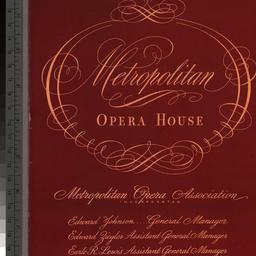 Metropolitan Opera House. S...
