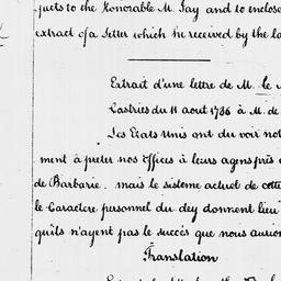 [Document, 1786 October 23]