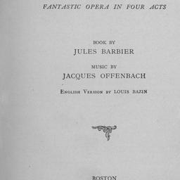 Les Contes d'Hoffmann (...
