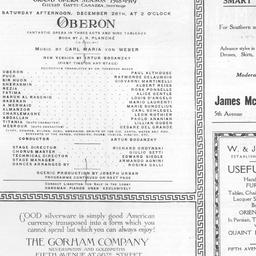 Oberon, December 18, 1918 (...