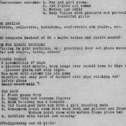 George White's Scandals...