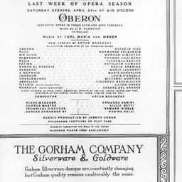 Oberon, December 18, 1918 (...