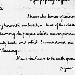 [Document, 1787 October 23]