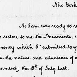 [Document, 1787 October 23]