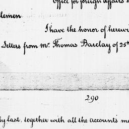 [Document, 1787 October 10]