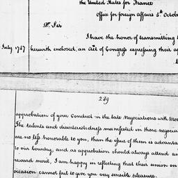 [Document, 1787 October 05]