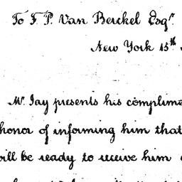 [Document, 1789 May 15]