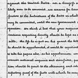 [Document, 1789 January 28]