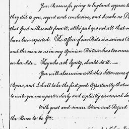 [Document, 1786 June 16]