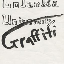 Columbia University Graffiti