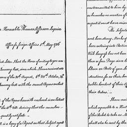 [Document, 1786 May 05]