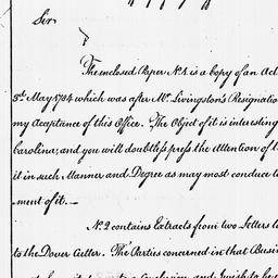 [Document, 1786 March 14]