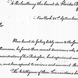[Document, 1785 September 21]
