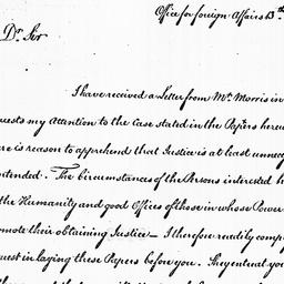 [Document, 1785 August 13]