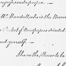 [Document, 1785 March 15]