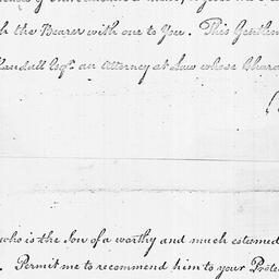 [Document, 1785 March 08]