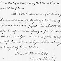 [Document, 1785 February 11]