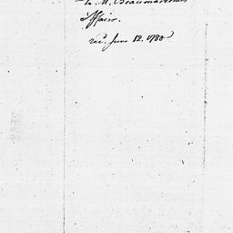 [Document, 1779 June 18]