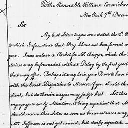 [Document, 1789 December 07]