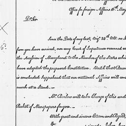 [Document, 1788 May 16]