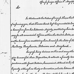 [Document, 1787 May 03]