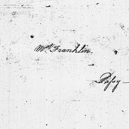 [Document, 1783 December 07]