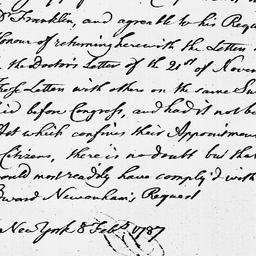 [Document, 1787 February 08]