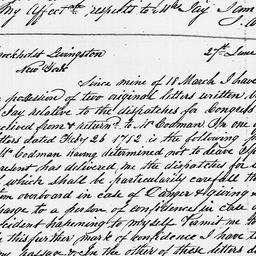 [Document, 1786 June 27]