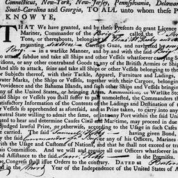 [Document, 1779 April 15]