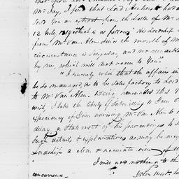 [Document, 1819 July 20]