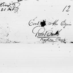 [Document, 1819 October 21]