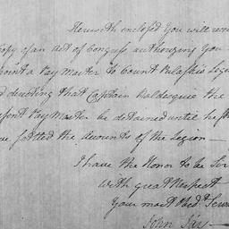 [Document, 1779 May 30]